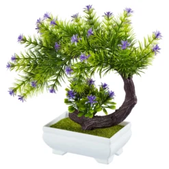 Blühender Kunst-Bonsai