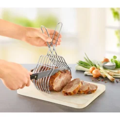 Braten-Schneidehilfe