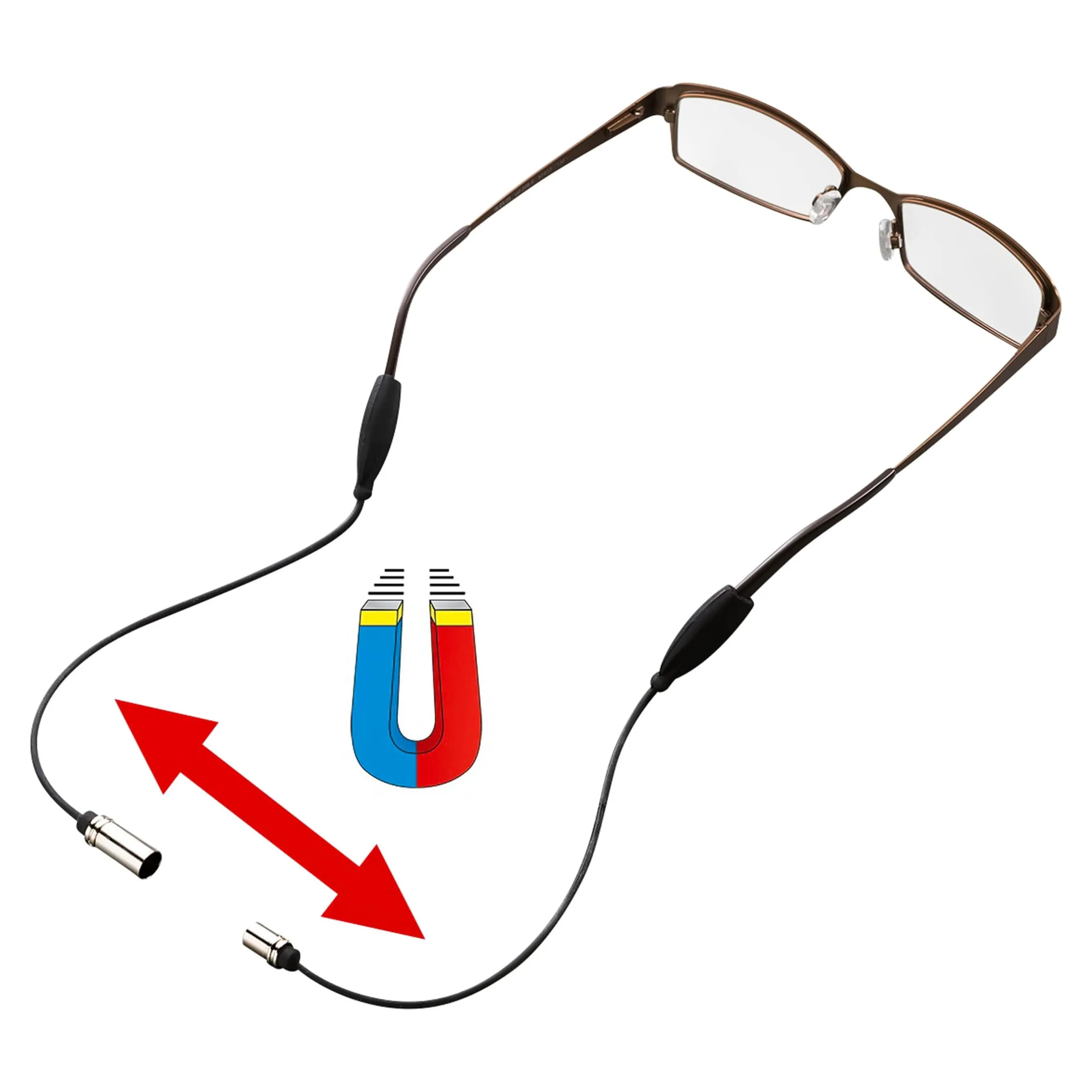 Brillenband, magnetisch
