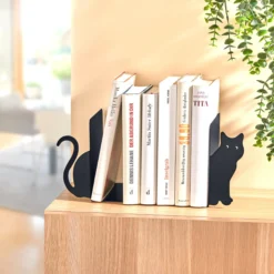 Buchstütze "Kitty", 2-teilig