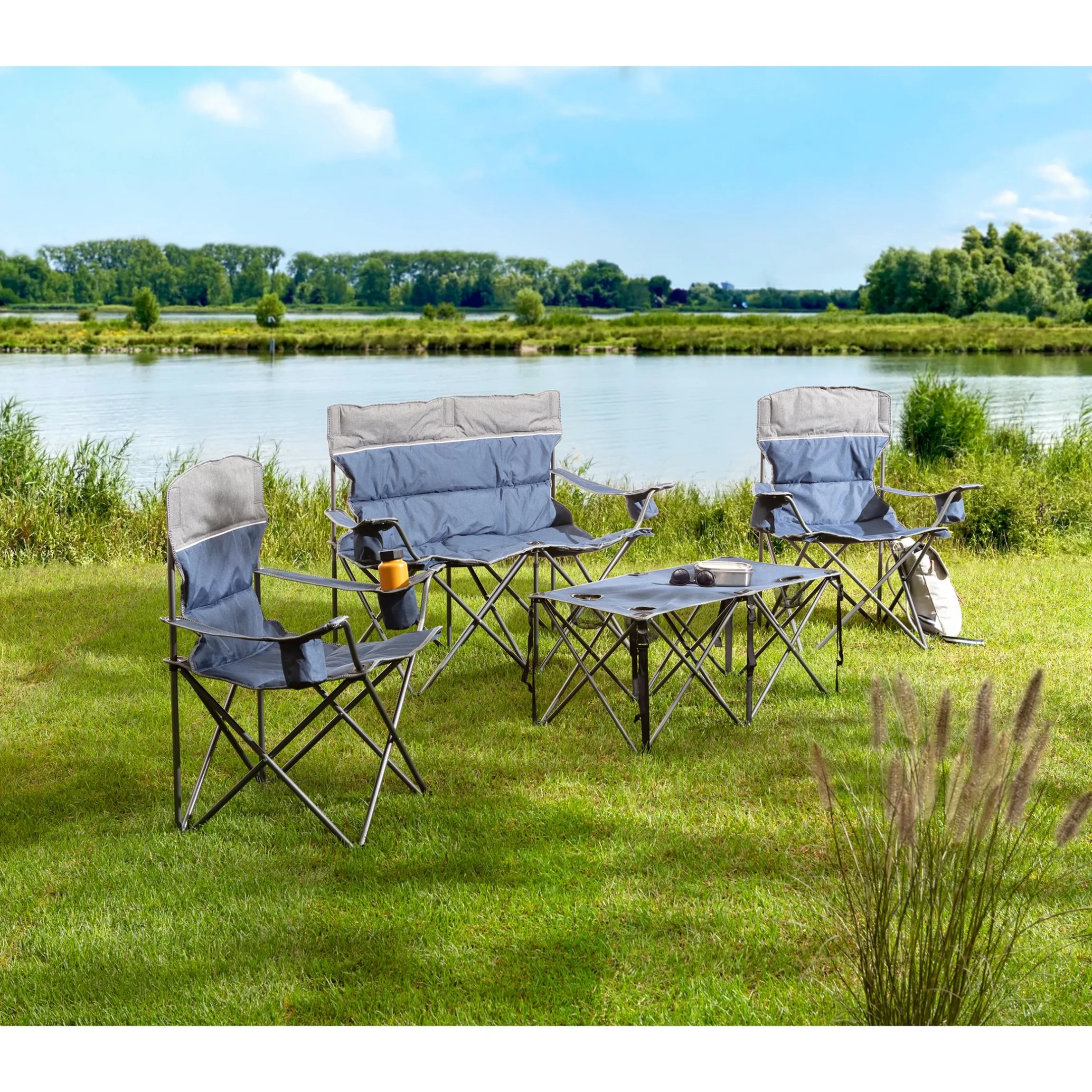 Campingmöbel-Set „Premium“, 4-teilig