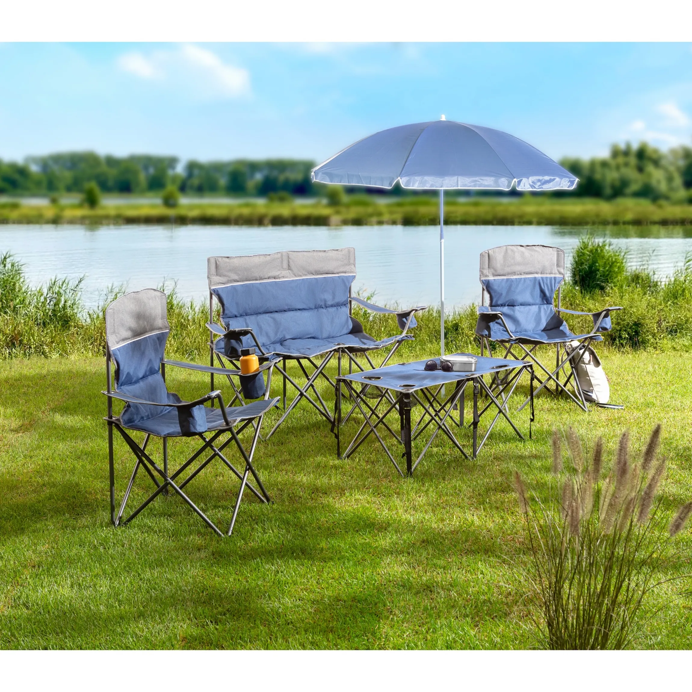 Campingmöbel-Set „Premium“, 4-teilig