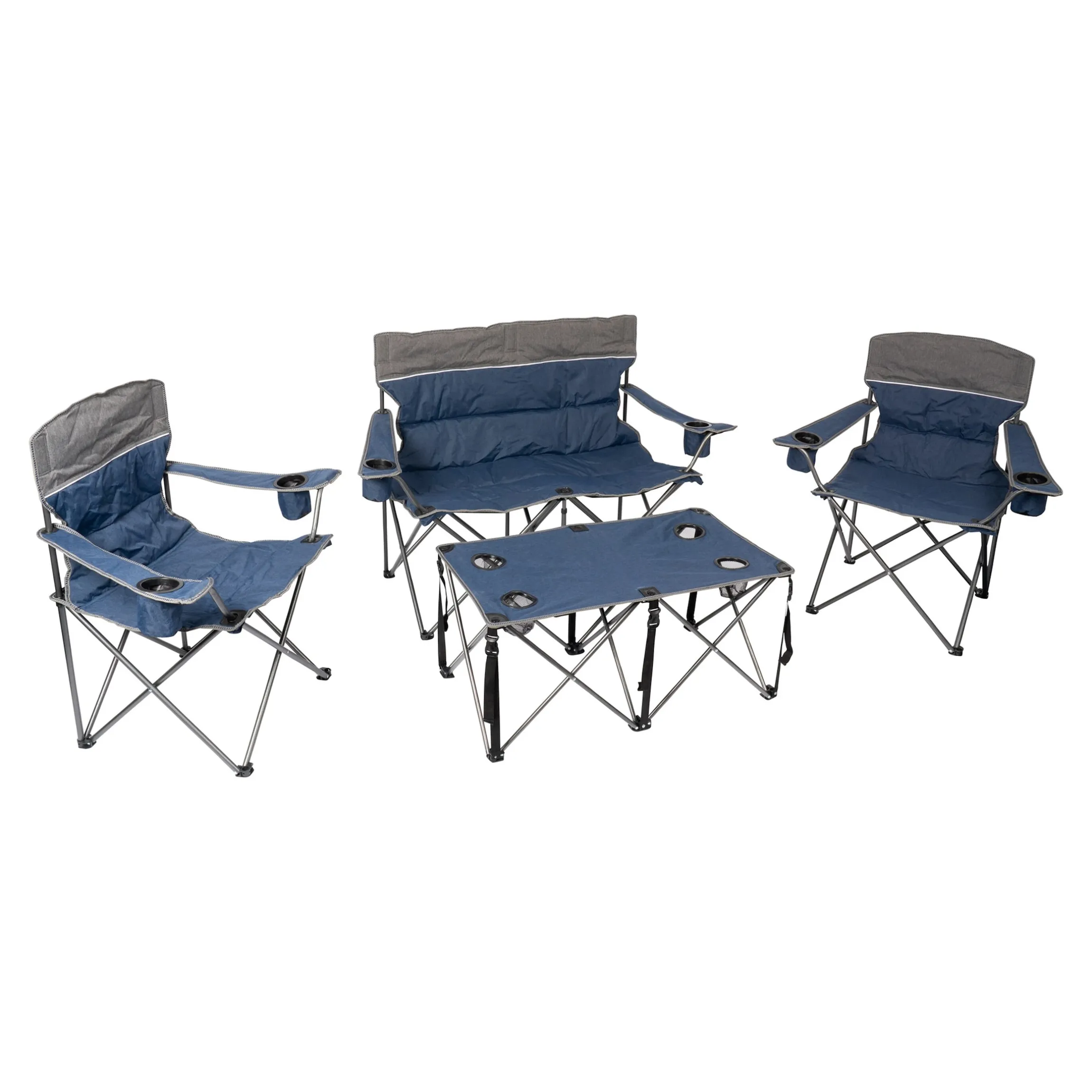 Campingmöbel-Set „Premium“, 4-teilig