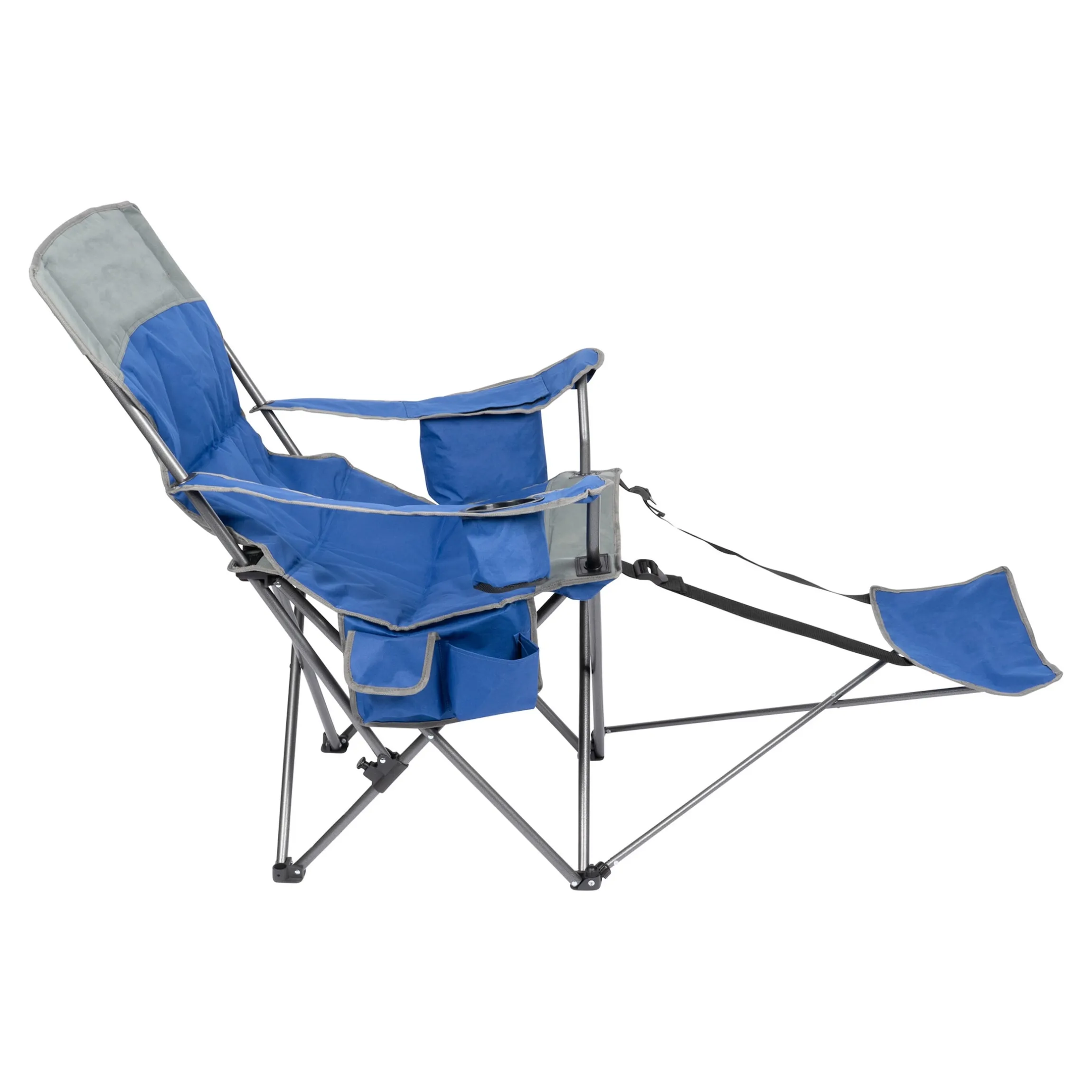 Camping-Stuhl mit Beinablage