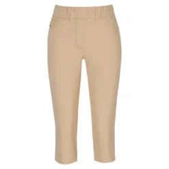 Capri-Schlupfjeans "Dunja" beige