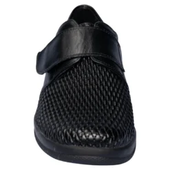 Damen-Halbschuh "Stretch" schwarz