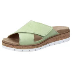 Damen-Pantolette „lime“