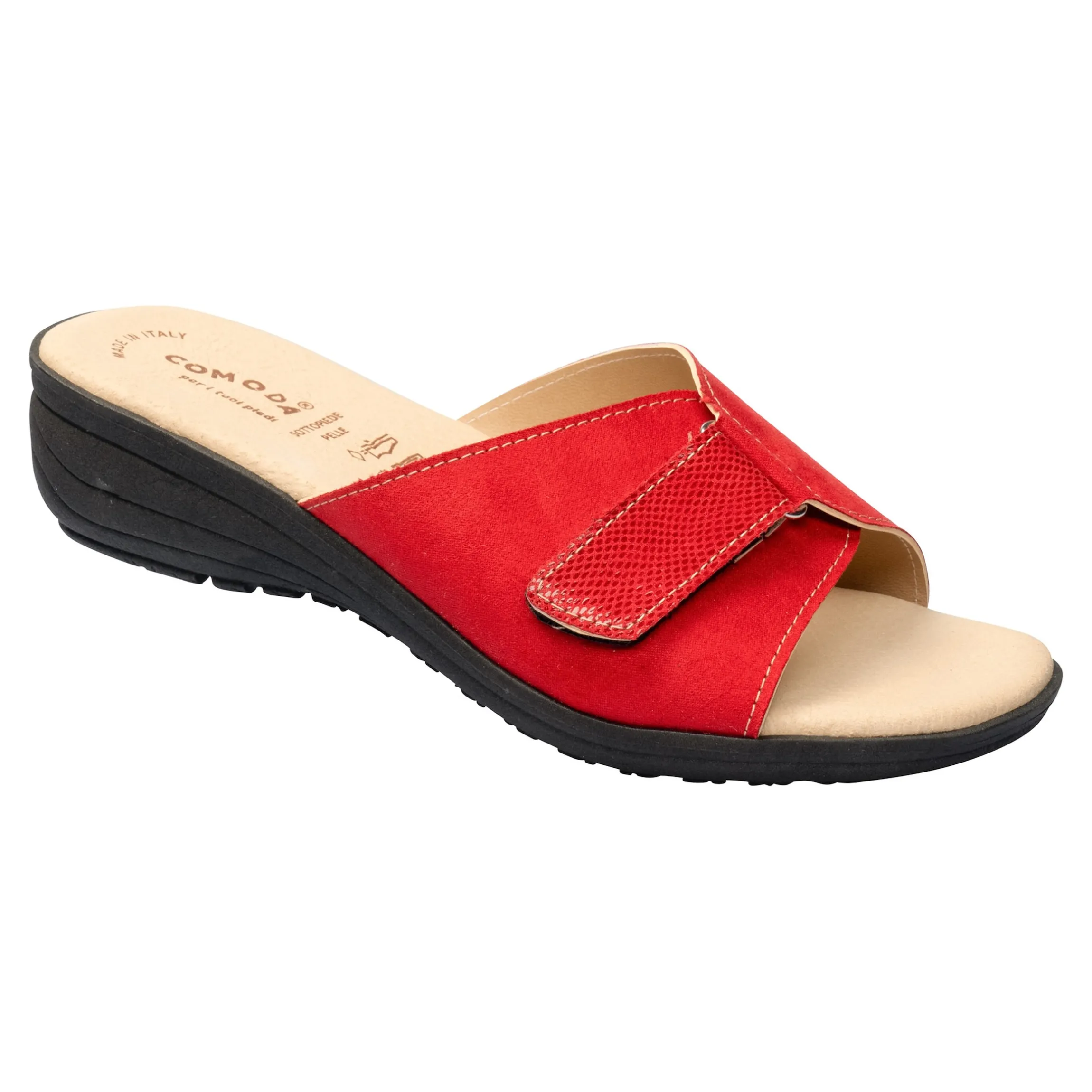 Damen Sandale Como rot