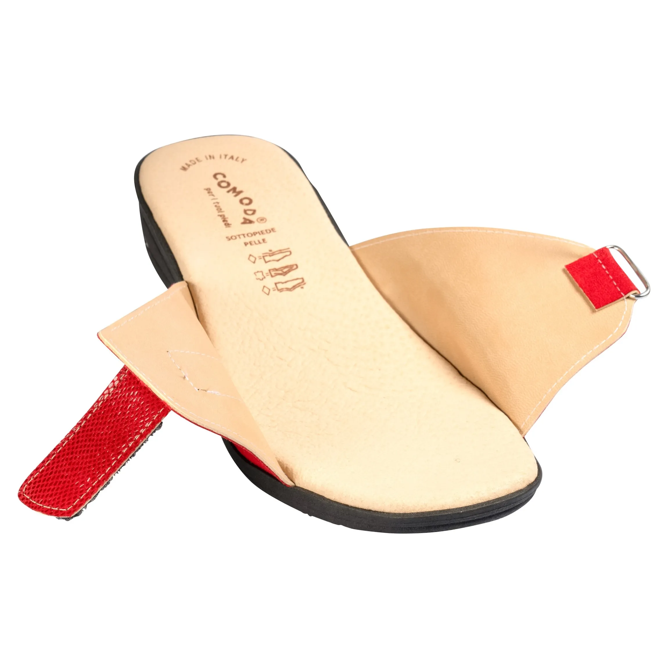 Damen Sandale Como rot