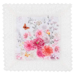 Deckchen „Floraler Traum“, 40x40 cm