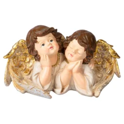 Dekofigur „Barock-Engel-Duo“
