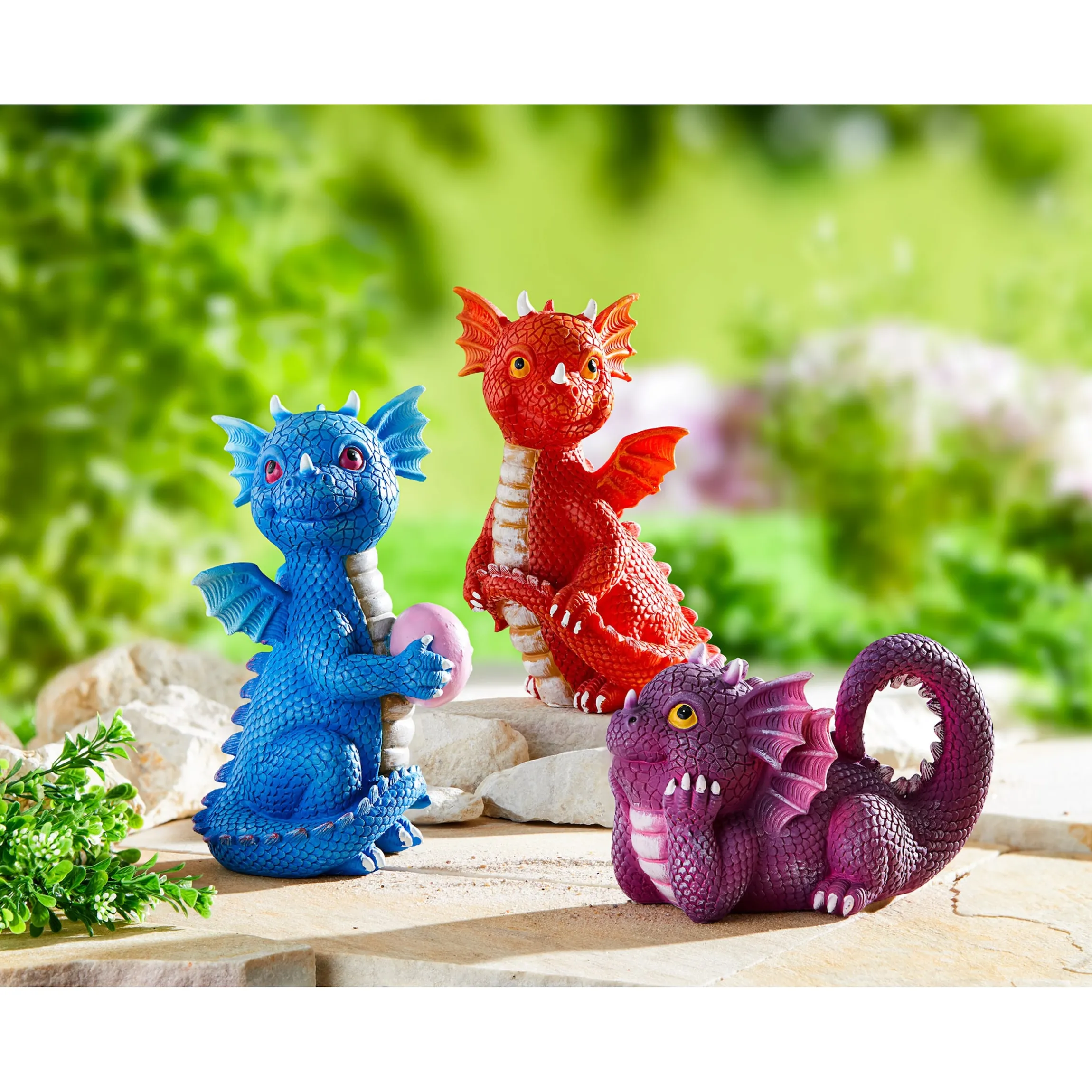 Dekofigur Drache Willi