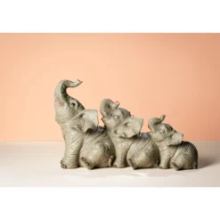 Dekofigur „Elefanten-Familie“