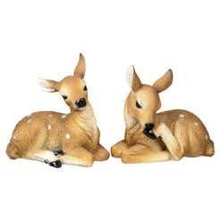Dekofiguren „Bambi und Benni“, 2 Stück