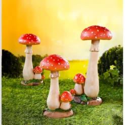 Dekofigur "Fliegenpilz" 30 cm