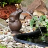Dekofigur Wasserspeier Froschkönig