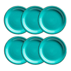Dessertteller-Set, Steingut LUMACA Laguna