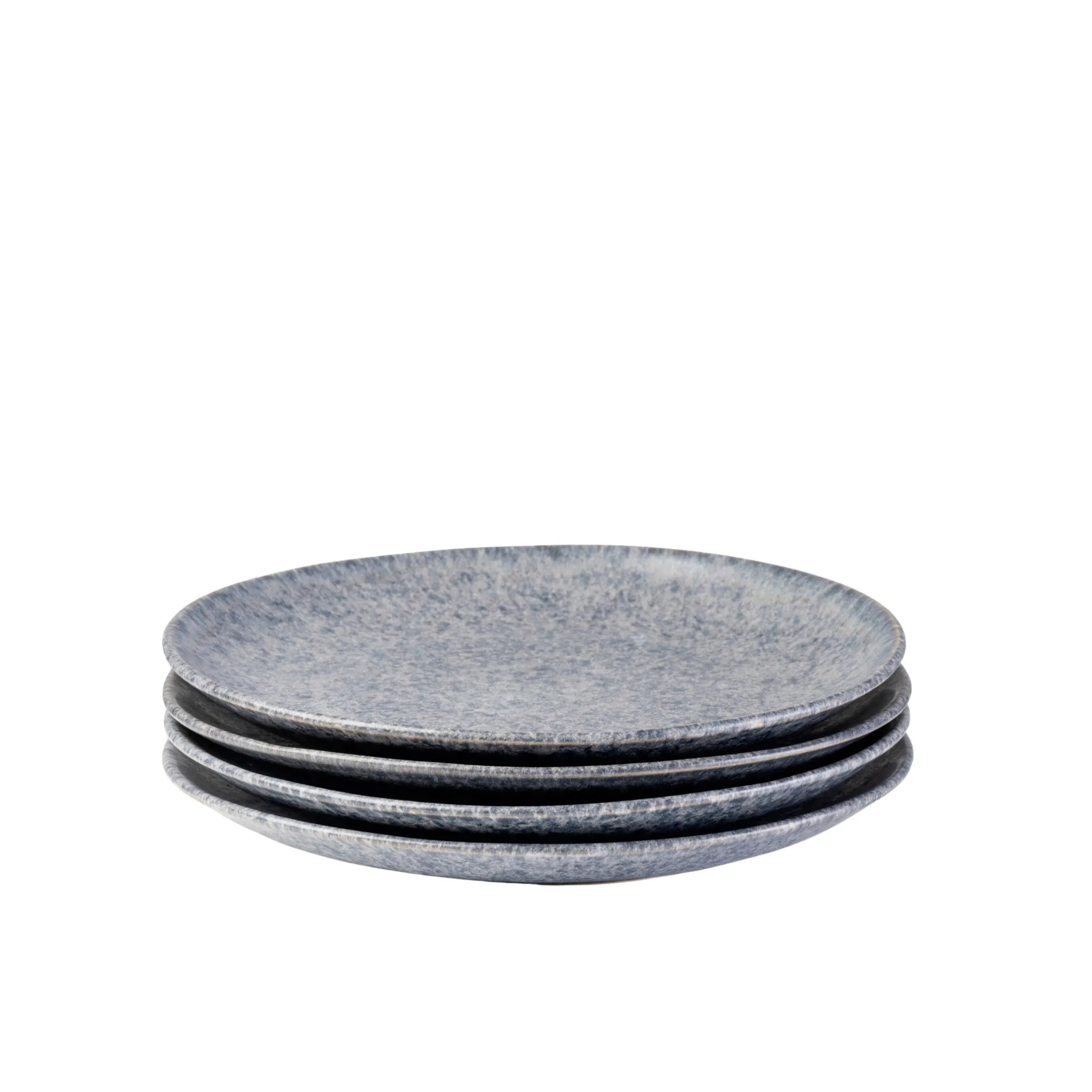 Dessertteller-Set, Steinzeug Moos'N'Stein Grau