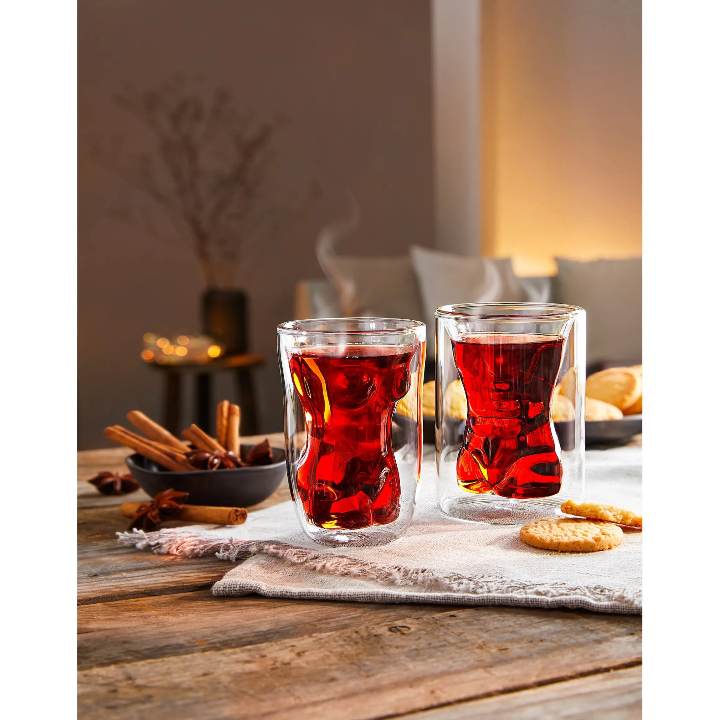 Doppelwandiges Glas, 160 ml Sexy Lady