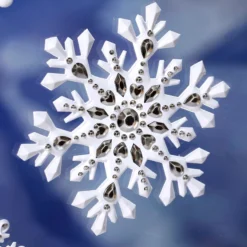 3D-Schneeflocken, 15-teilig