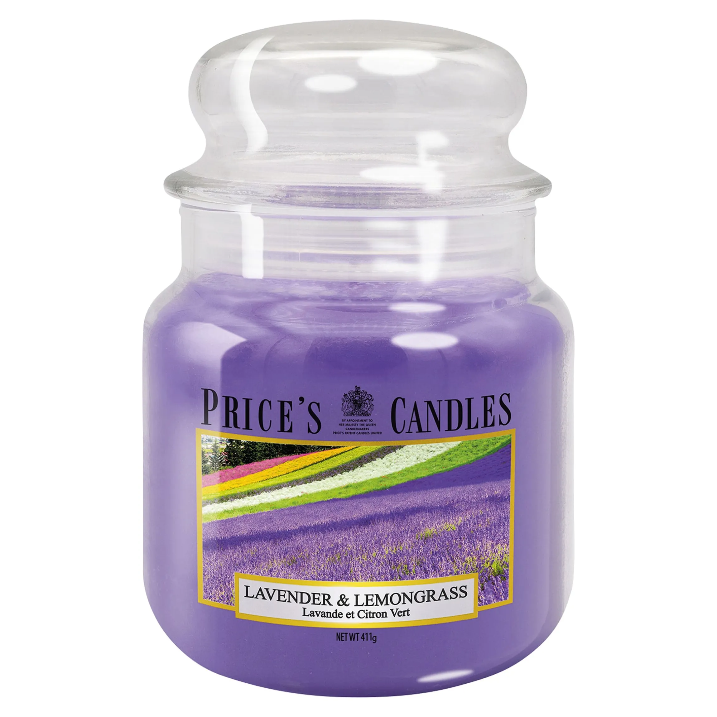 Duftkerze, 411g Lavender & Lemongrass