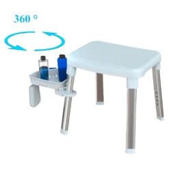 Duschhocker mit Ablage
