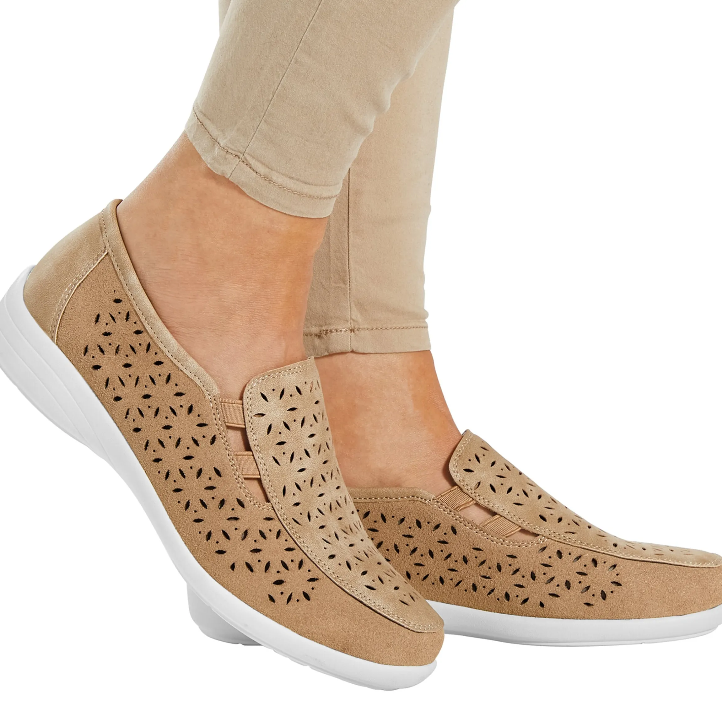 Echtleder-Halbschuh "Berta"