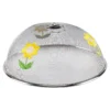 Edelstahl-Abdeckhaube „Sonnenblume“