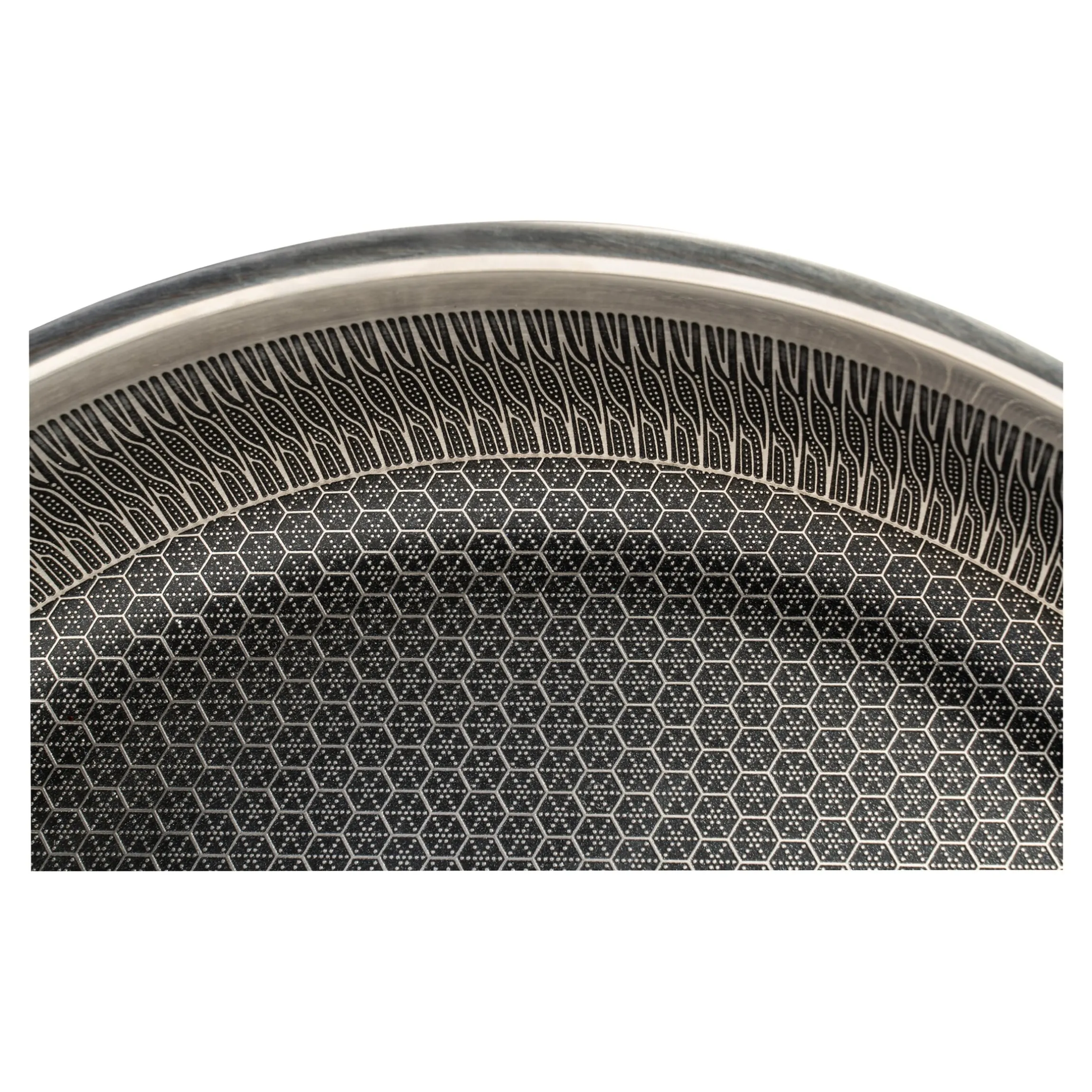Edelstahl-Pfanne „Premium Polygon“ 24 cm