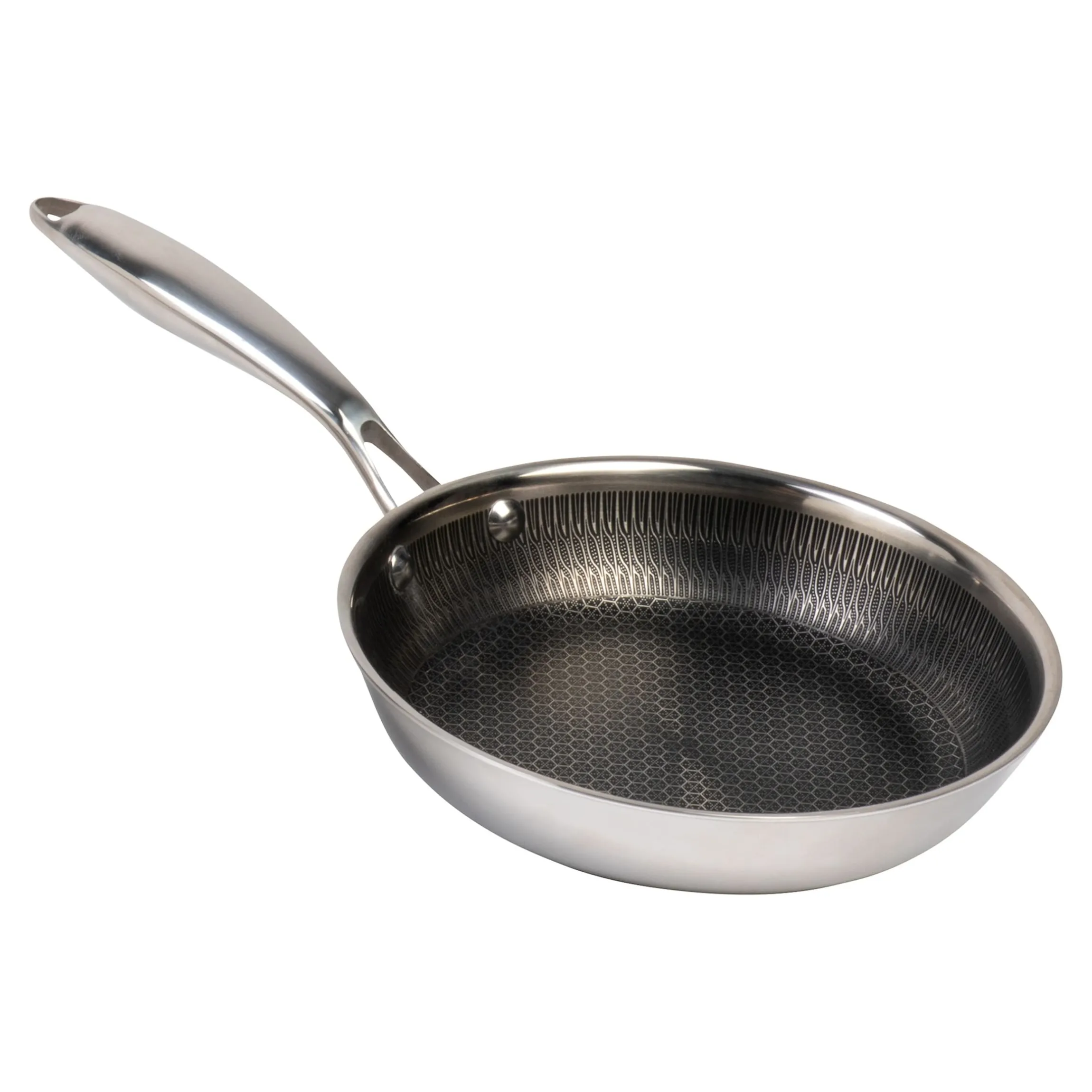 Edelstahl-Pfanne „Premium Polygon“ 20 cm