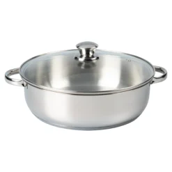 Edelstahl-Servierpfanne, 4,6 l