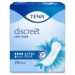 Einlagen Lady Pads discreet Extra Plus, 16 Stück