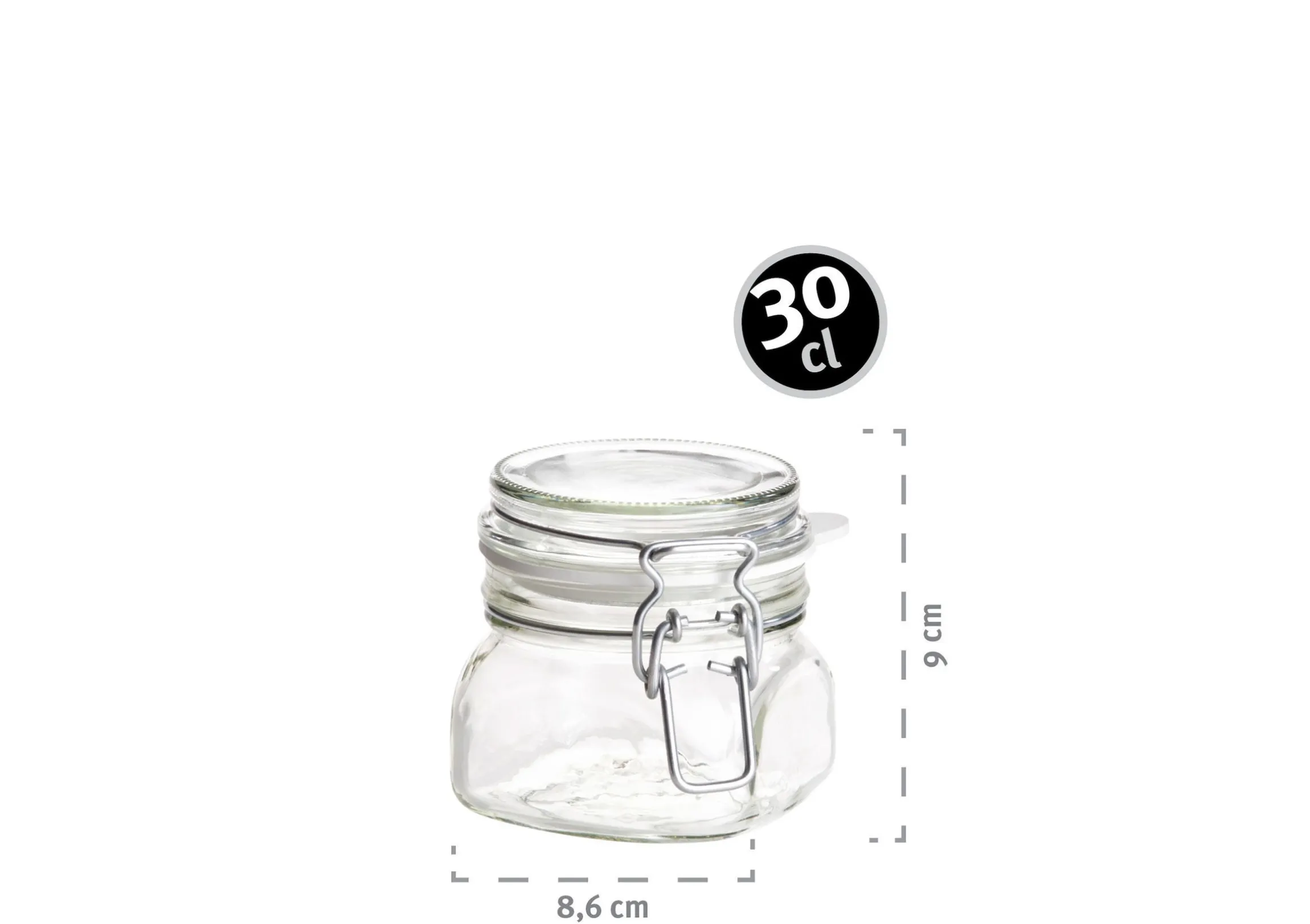 Einmachglas 30 cl GOTHIKA Transparent