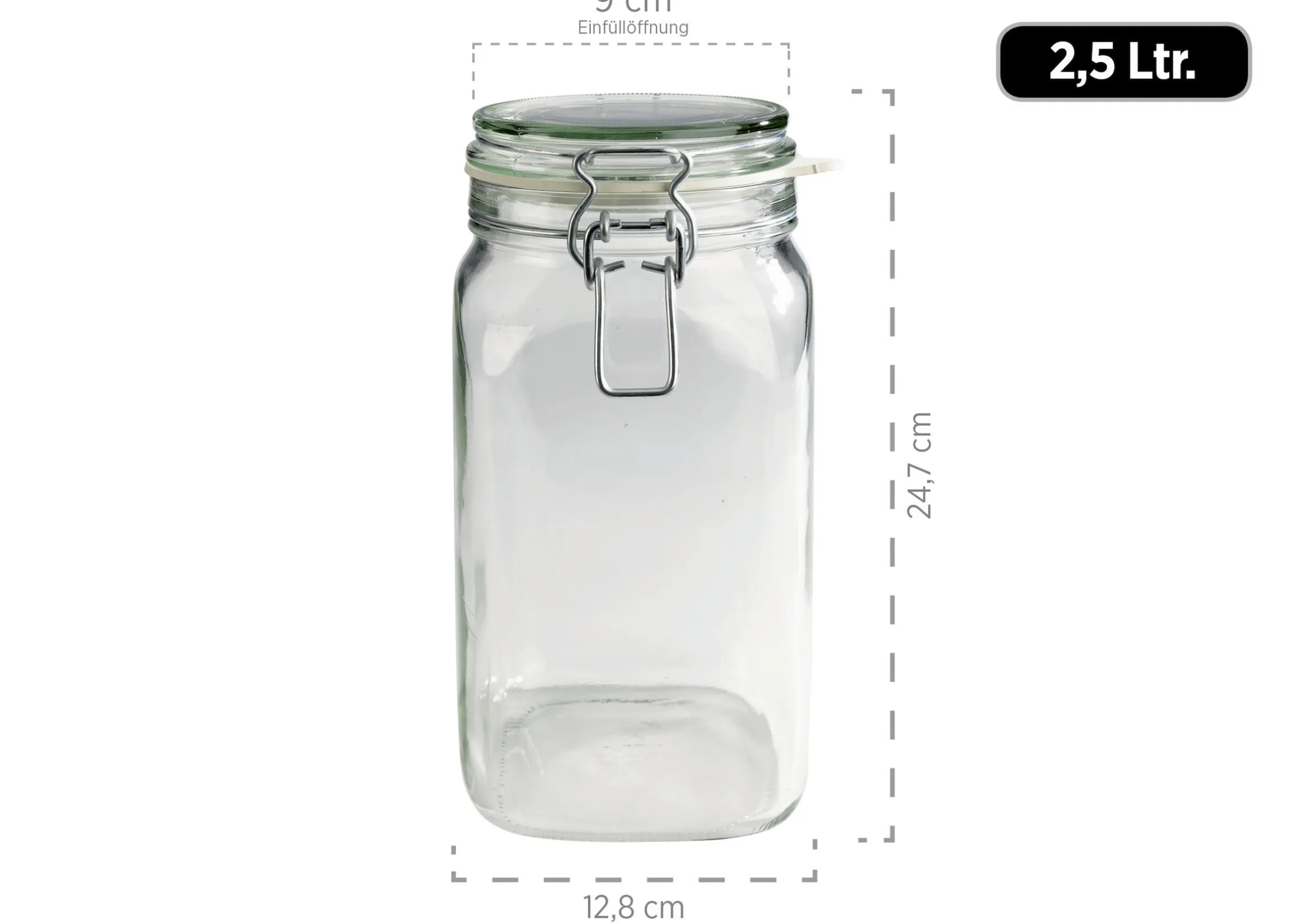 Einmachglas 2,5 l GOTHIKA
