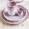Espressobecher-Set, Steinzeug Alpenwiese Beere