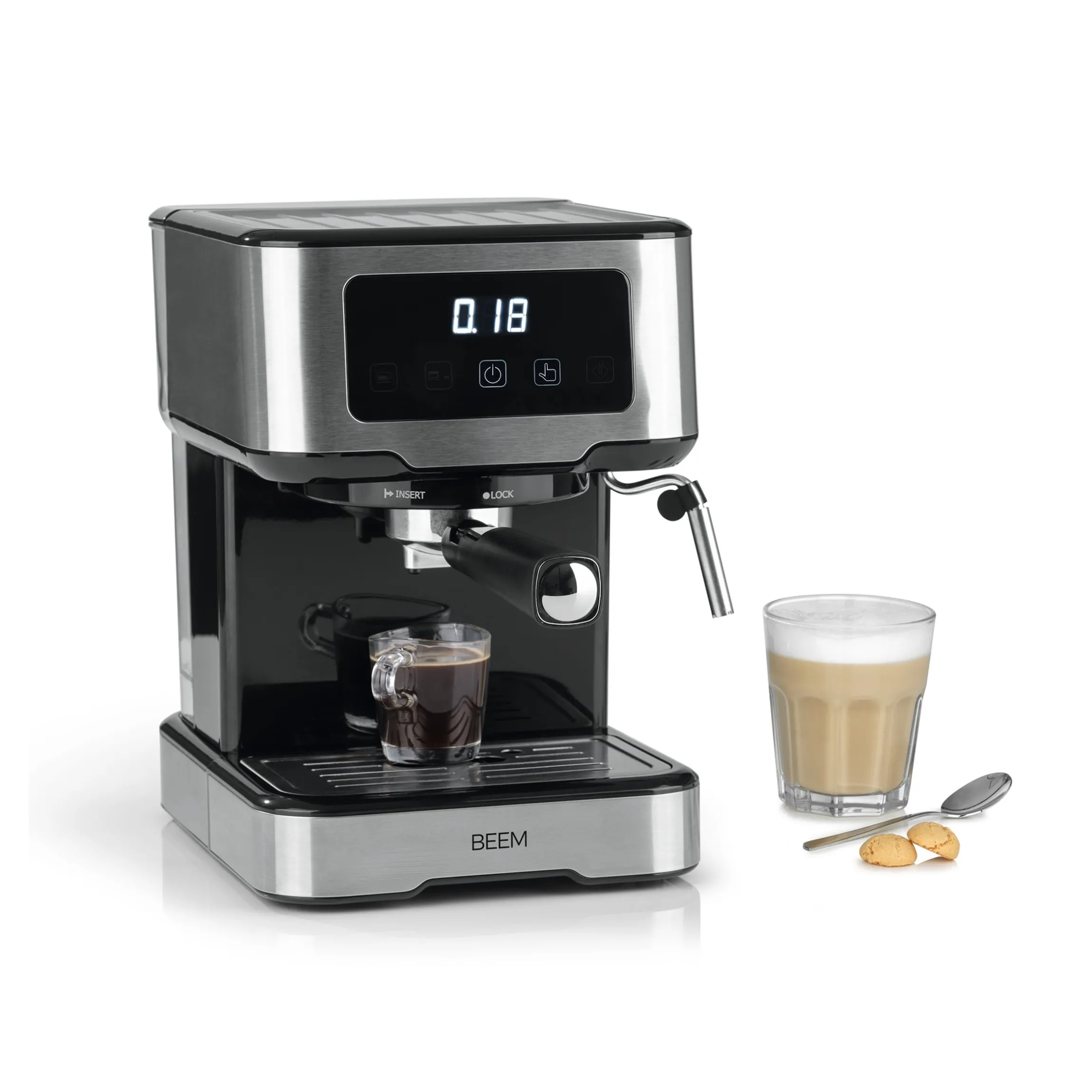 Espresso-Siebträgermaschine Touch
