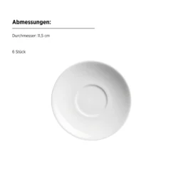 Espressotassen-Set, Porzellan Barca