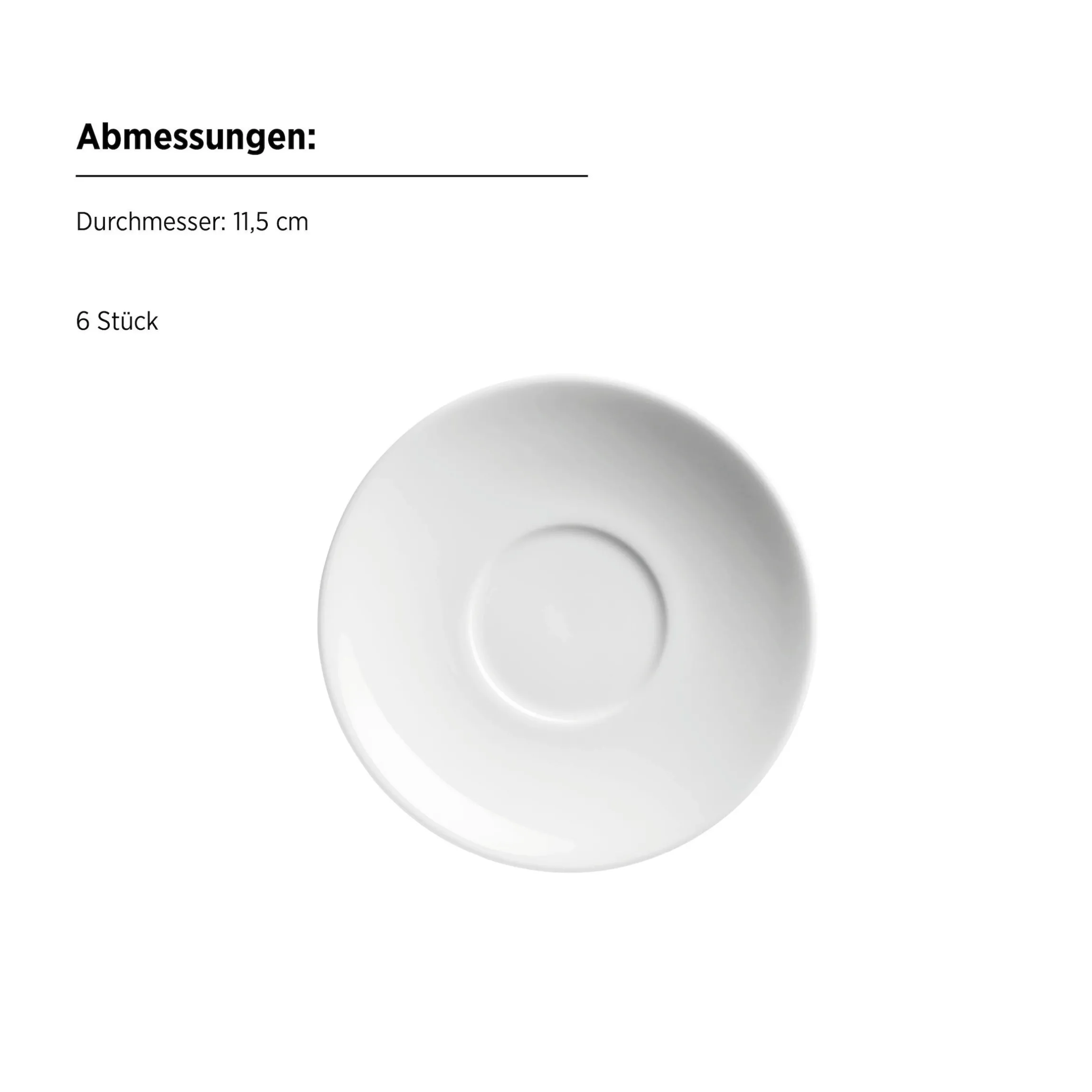 Espressotassen-Set, Porzellan Barca