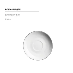 Espressotassen-Set, Porzellan Felise