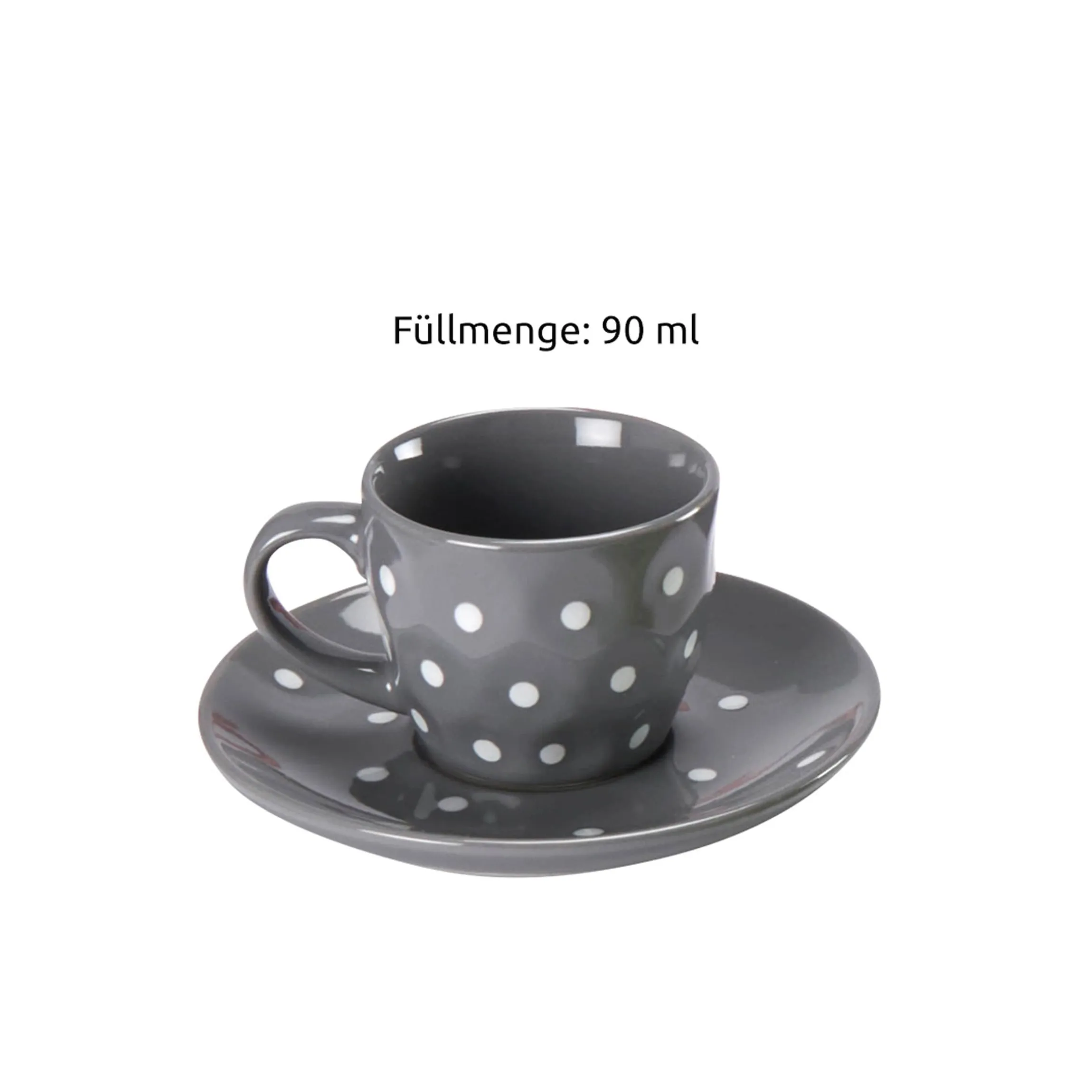 Espressotassen-Set, 12-teilig