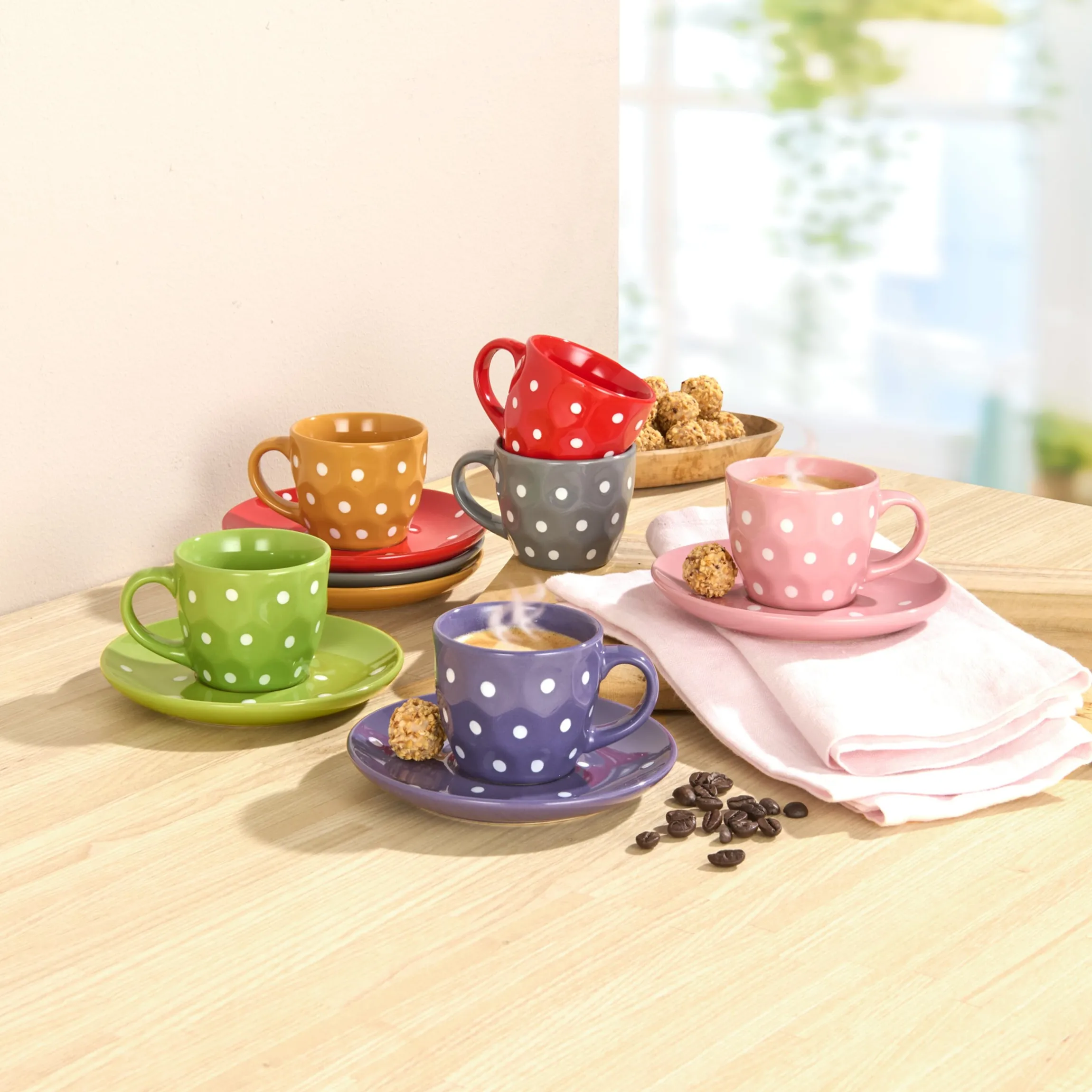 Espressotassen-Set, 12-teilig