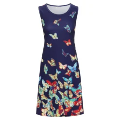 Etui-Kleid „Schmetterling“