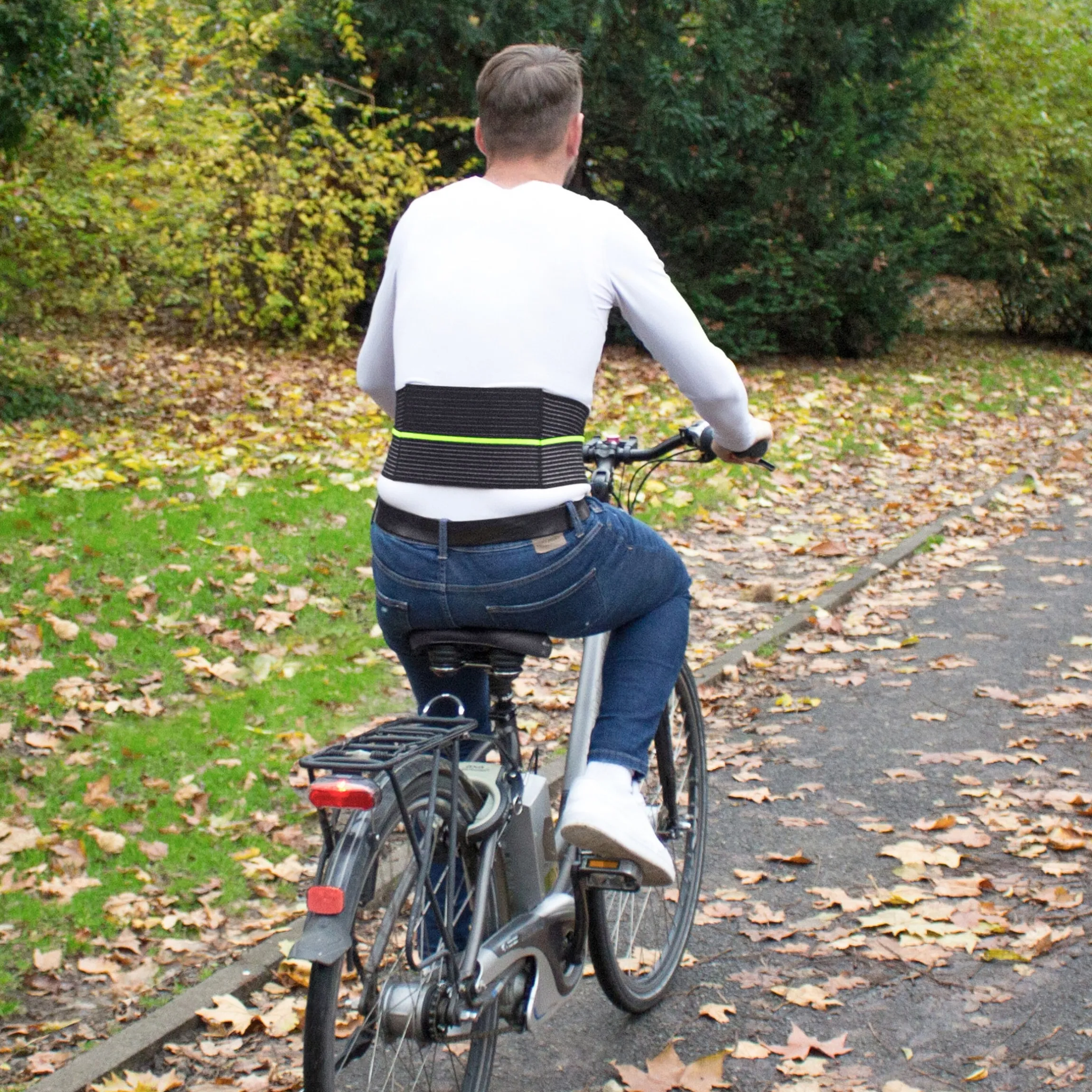 Fahrrad Stützgürtel Schwarz
