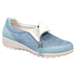 Fashion-Halbschuh „Hanne“ rauchblau