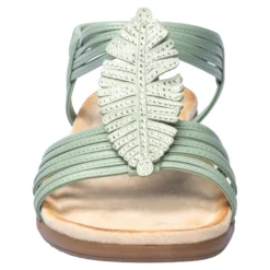 Fashion-Sandale "Feder" salbei