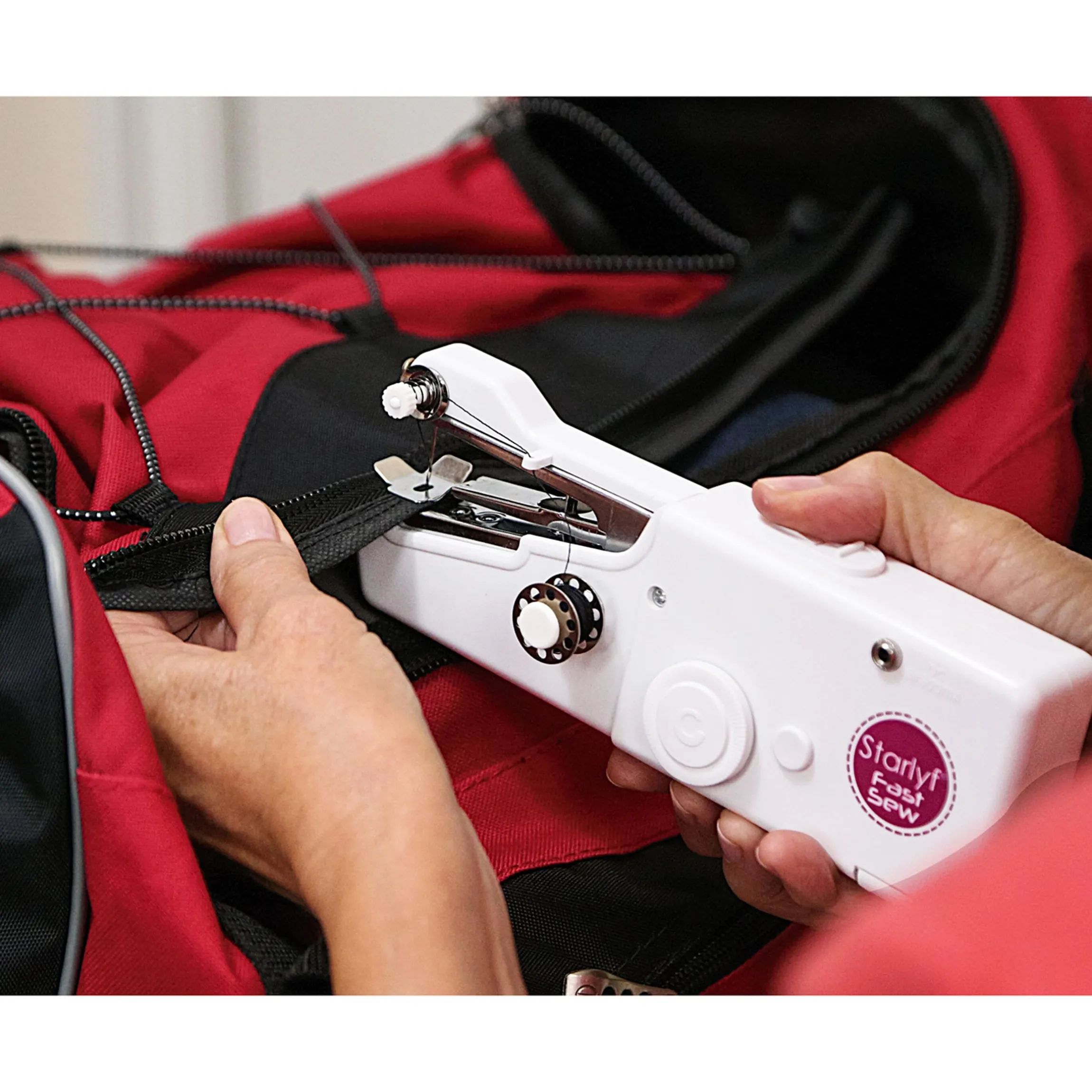 "Fast Sew" Tragbare Handnähmaschine