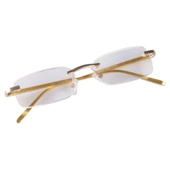 Fertiglesebrille + Gratis Etui gold