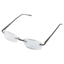 Fertiglesebrille + Gratis Etui grau