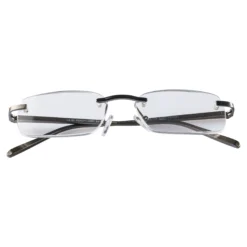 Fertiglesebrille + Gratis Etui grau