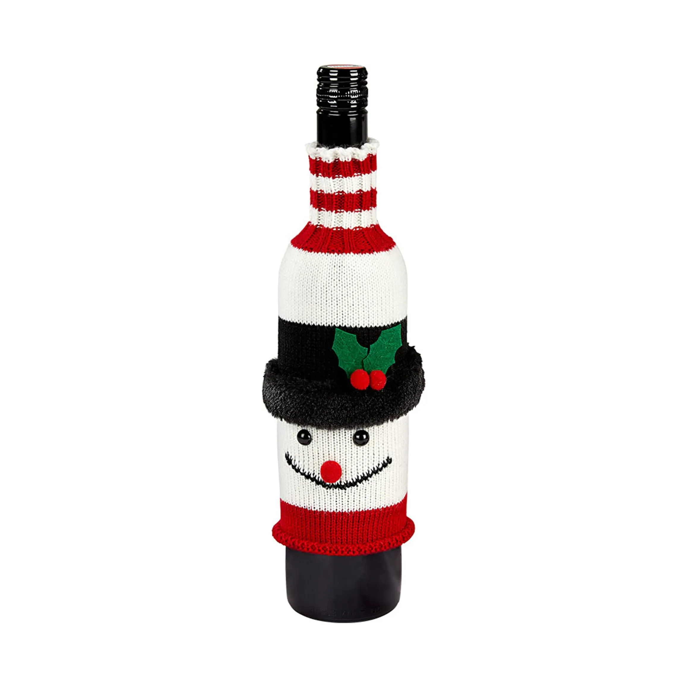 Flaschenkostüm Schneemann